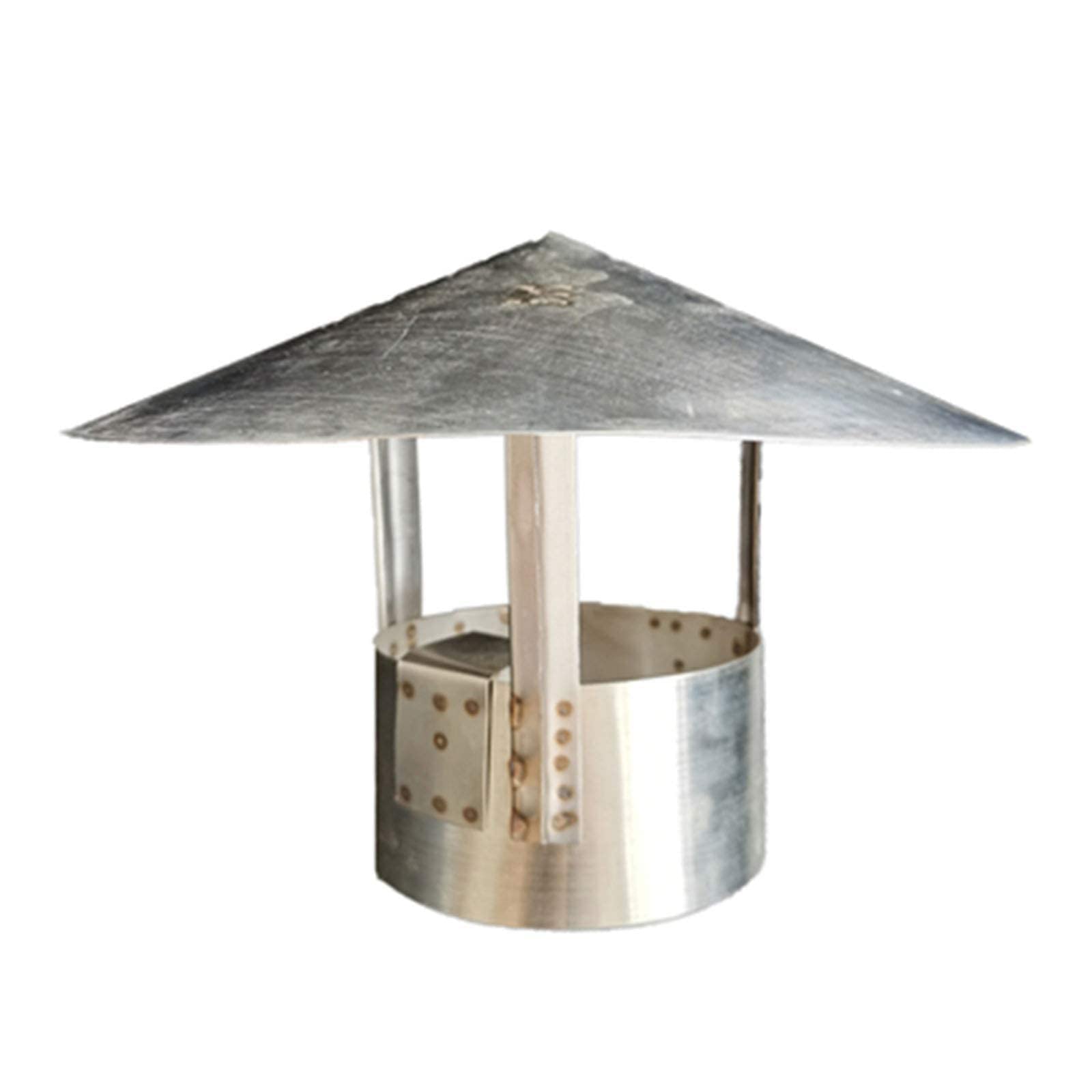Hotte de ventilation ronde étanche en inox pour confort de maison