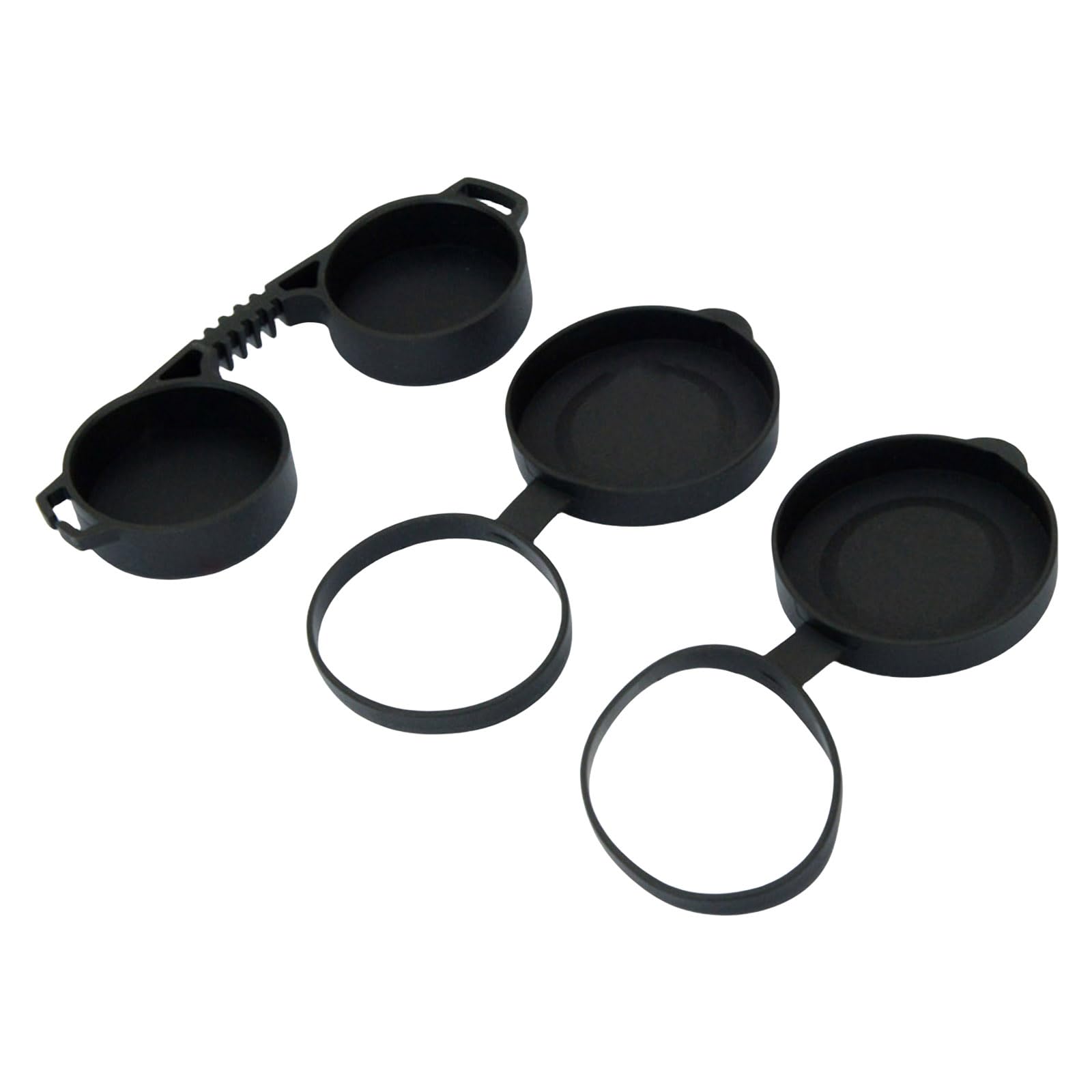 Étui de protection en silicone pour jumelles télescopiques pour objectif oculaire 42 45 mm/52 55 mm