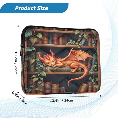 Funda para laptop Dragon Bookshelf 15-16 pulgadas miniatura 3