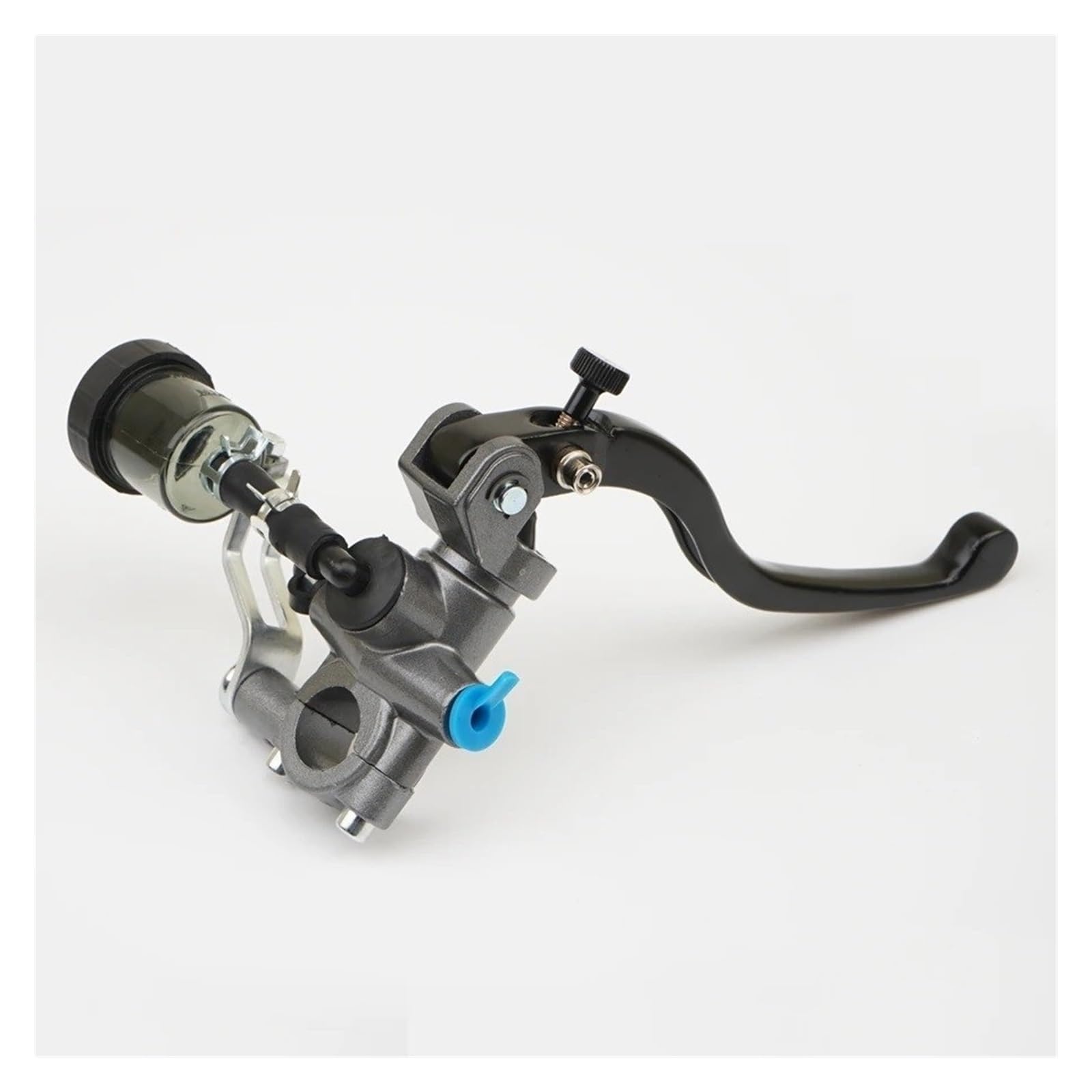 Leva freno frizione pompa freno per moto universale PX1 da 17,5mm radiale per cilindro per maestro 7/8" 22 mm per Yamaha(Grigio,1pair)