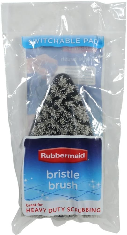 Rubbermaid 1811031 - Spazzola con setole intercambiabili, confezione da 3