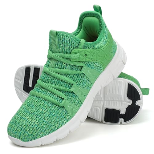 INZCOU Running Shoes Lightweight Tennis Shoes Non Slip Gym Workout Shoes Breathable Mesh Walking Sneakers