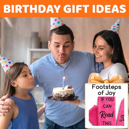 Birthday Gifts Ideas for Women - July August September Birthday Socks for Her in Pink3