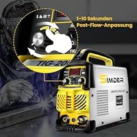 SSimder WIG Schweißgerät 140A DC 2-in-1 Lift TIG MMA Werkstatt – Ansicht 3