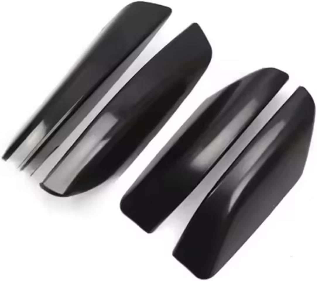 Roof Rack Rail Cap for Toyota for 4Runner N210 2010-2020 Roof Rack Rail Cover End Protection Exterior Shell Cap Accessories for Parts (White)