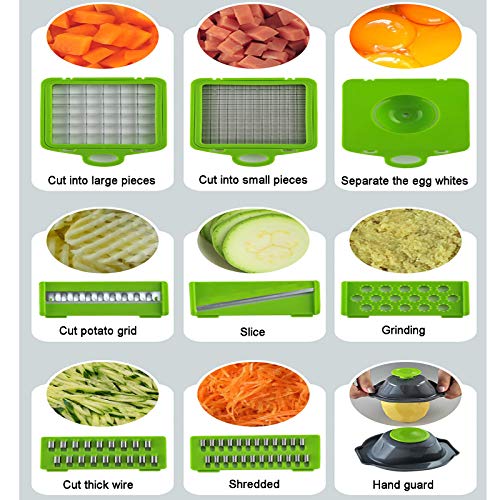 Picador Manual Multifuncional para Cocina 31x12x11 cm miniatura 5