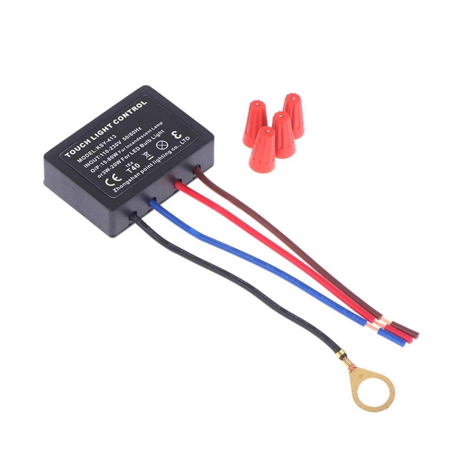 AC110-230V interrupteur tactile lampe de table variateur module de commande capteur interrupteur tactile compatible avec lampe murale LED à incandescence