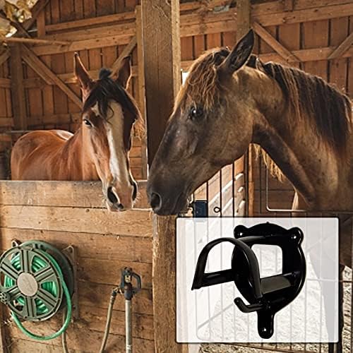 Kawlity 6pcs Horse Bridle Rack Horse Tack Bridle Bracket Bridle Hooks Bridle Holder Organizer Bridle Rack Halter Hanger for Horse Barn — view 6