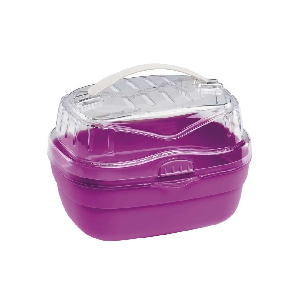 Ferplast Small Hamster and Other Rodent Carrier ALADINO Travel Cage for Small Animals Rodents Hamsters