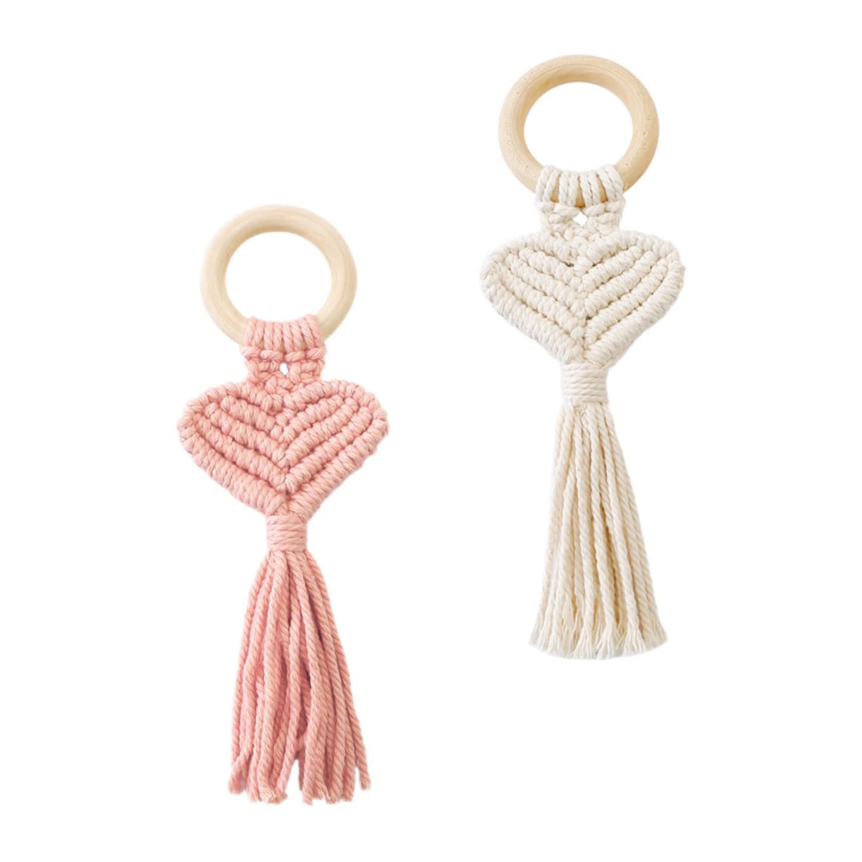 DECHOUS 8 Piezas servilletero de Madera Decoraciones de Ceremonia de Boda Porta Hebilla Trenzada mostrada decoración Decoracion de vajillas Hebilla de servilleta de Moda Tejer