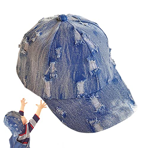 boné de beisebol infantil,chapéu do paizinho | Estilo de chapéu de pai, ajustável e respirável, circ