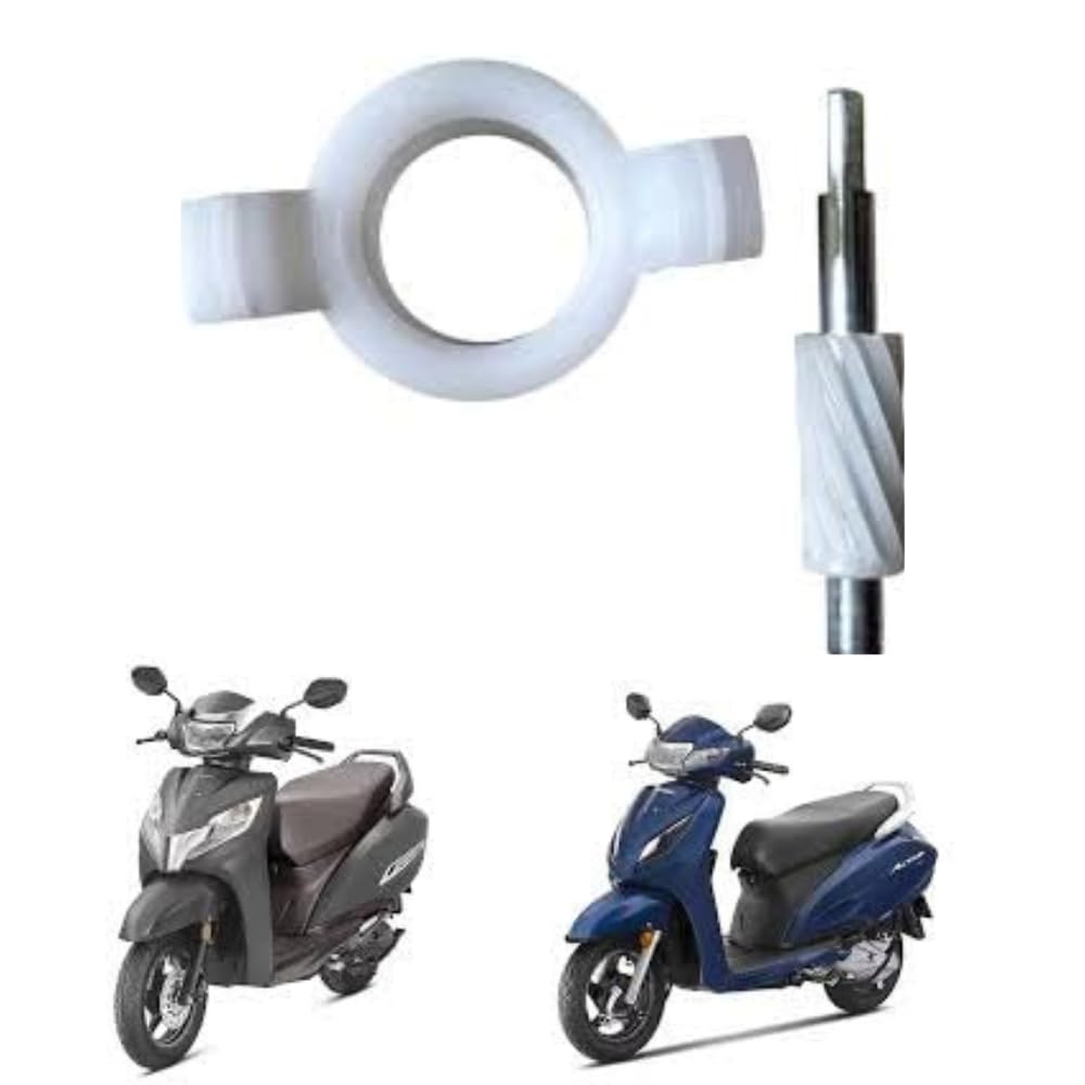 Road Religion® Speedometer Worm Gear/Drive Gear Set Compatible with Activa (New Model) – Precision Speedo Gear Replacement-image-19