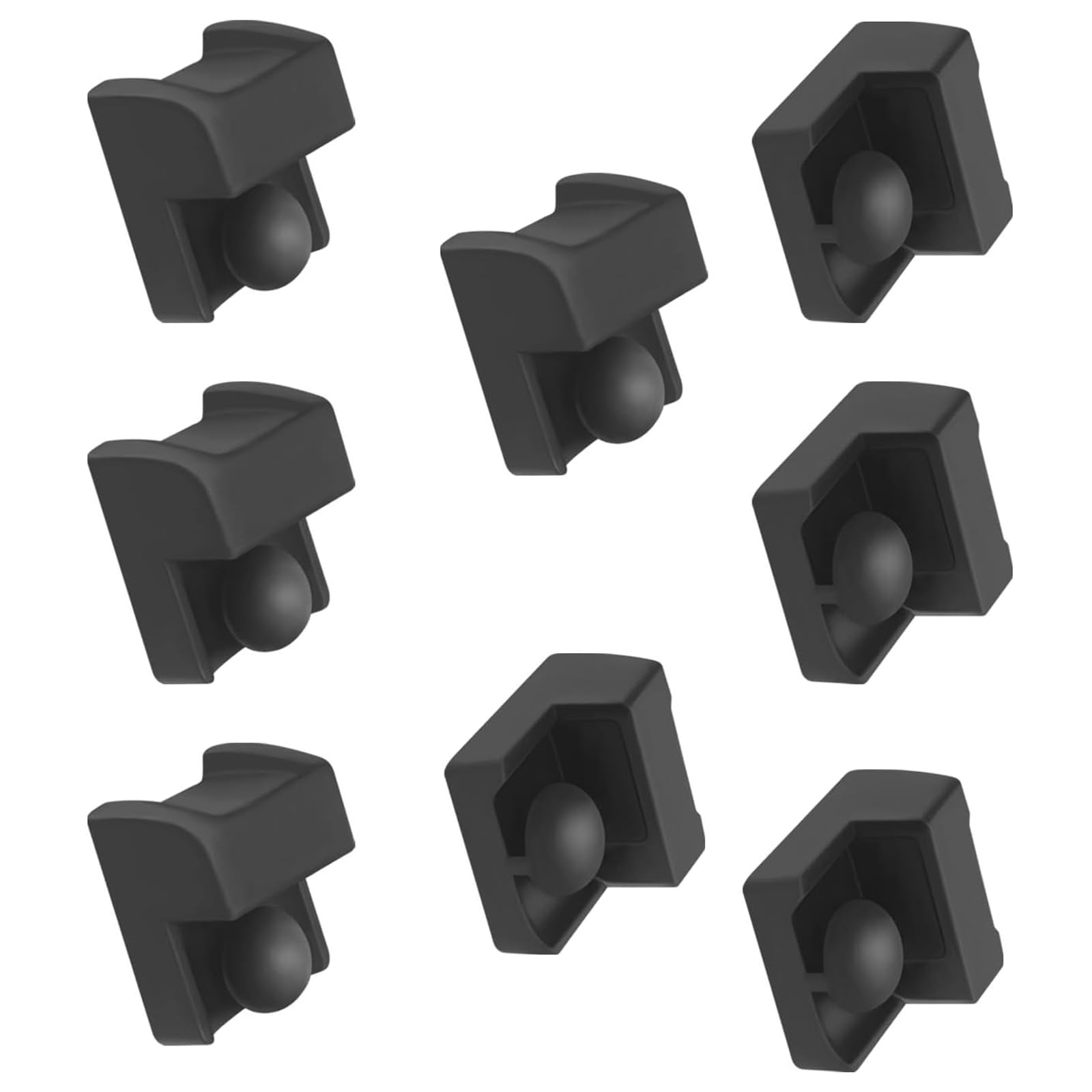 Xjdzineq 8Pcs Quick Install Silicone Bumper Tips Guards Air Fryers Feet for FN090 / FN091 / FN100 / FN101 / FN101GY / FN103 Part Feet Replacement Parts