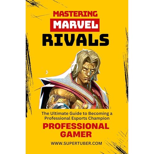 MASTERING MARVEL RIVALS Audiolibro Por Marcelo Veiga arte de portada