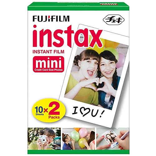 Fujifilm Instax Mini Link Smartphone Printer (Ash White) + Film (40 Sheets) - Bundle #TOP2
