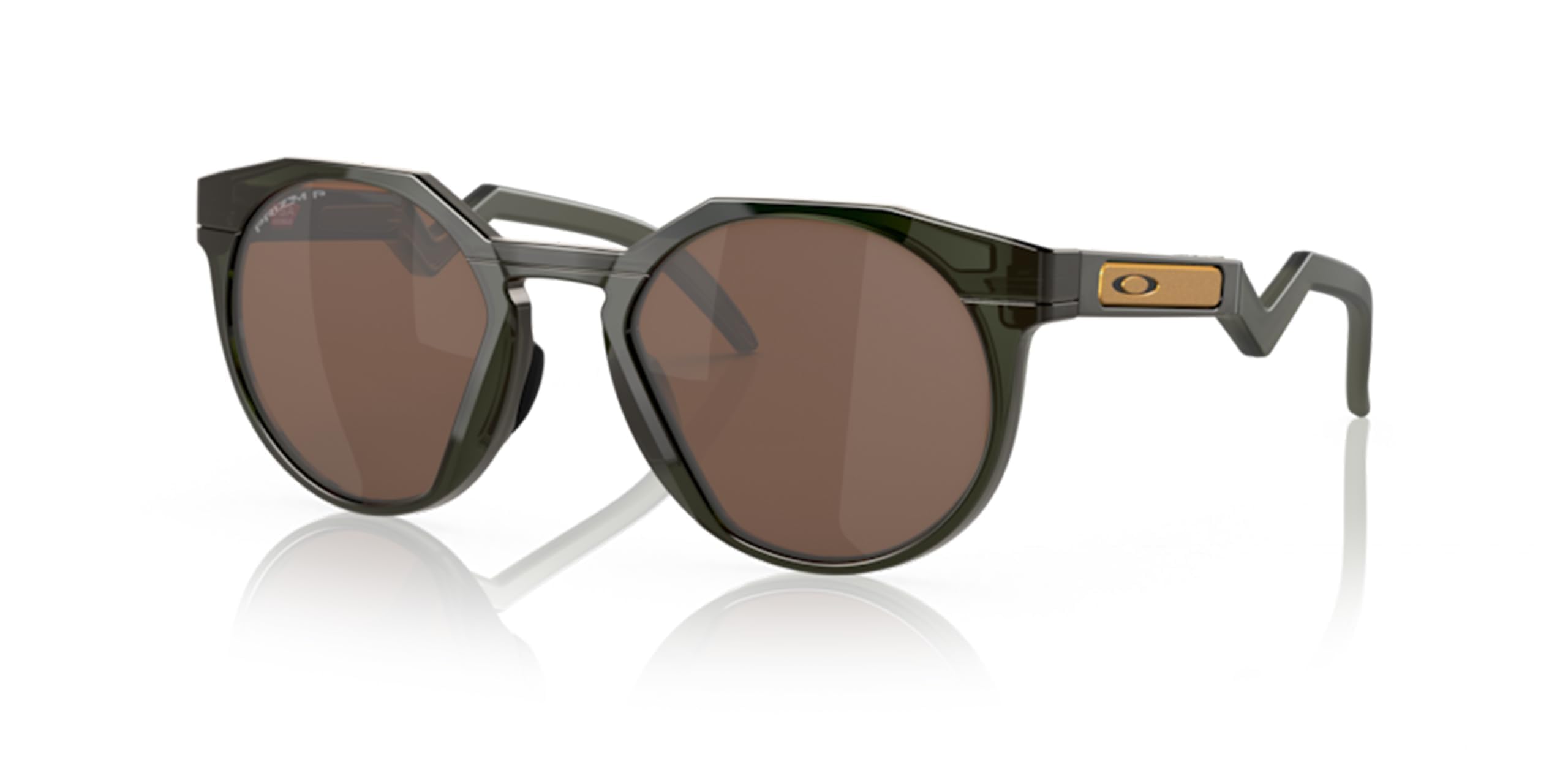 OO9242 HSTN 52M Round Sunglasses for Men+ Bundle Accessory Leash Kit, Microfiber Pouch