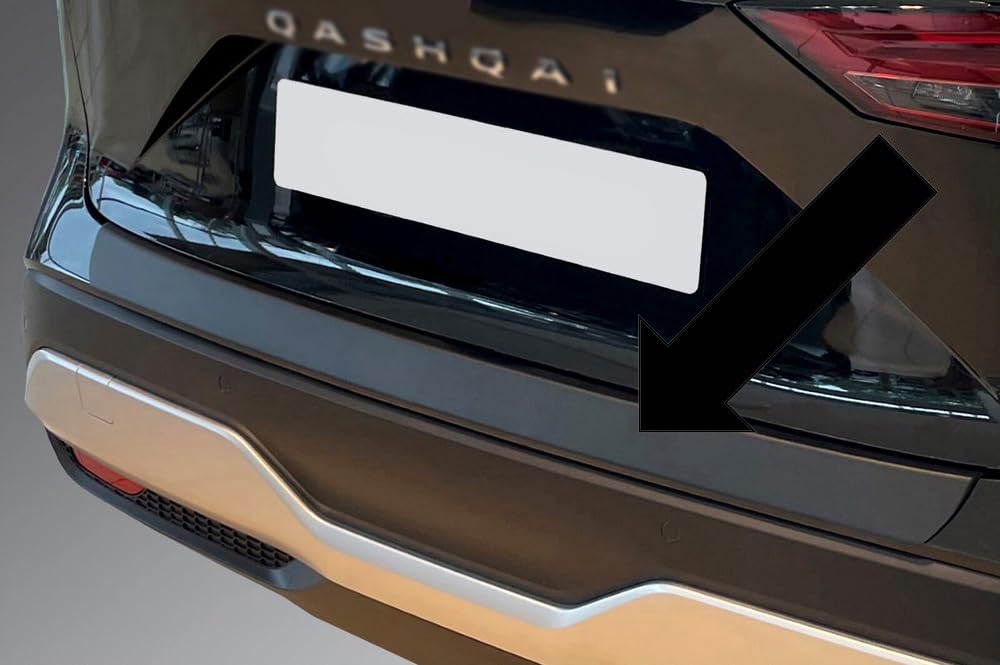 RGM - Protector de borde de carga ABS negro compatible con Nissan Qashqai 3ª generación tipo J12 a partir de 02.2021 RBP1362