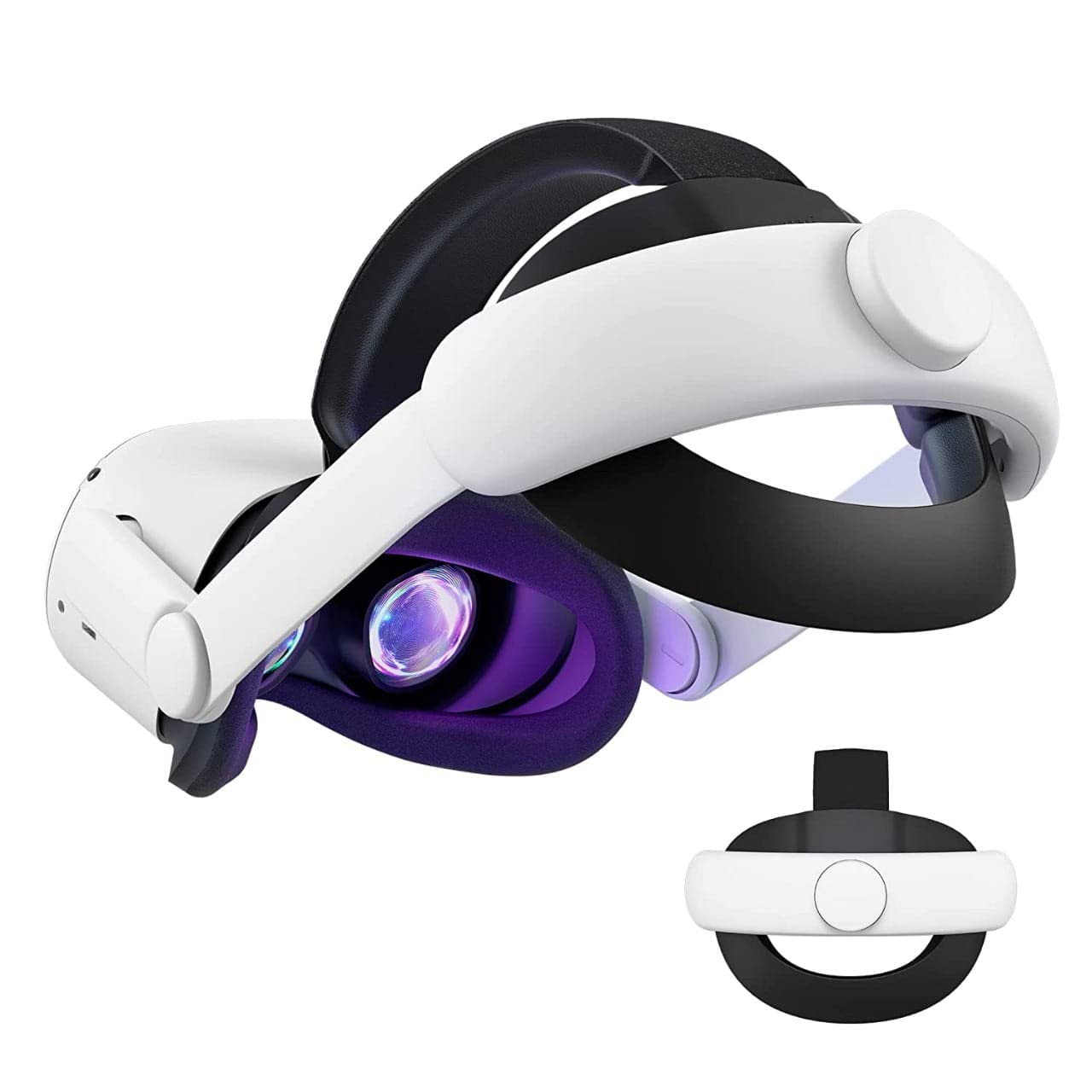Careflection || design Head Strap Accessories, Elite Strap for Enhanced Support and Comfort in VR Compatible with Quest 2-image-31
