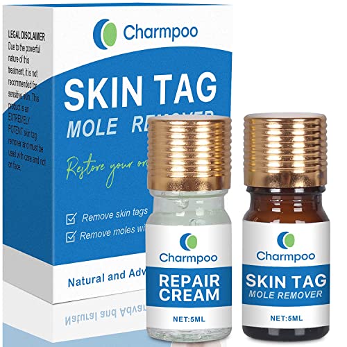 Skin Tag Removal - All Natural Mole and Skin Tag Remover and Repair Lotion- Large Skin Tag Remover - Plant-Based Formula - Easy to Use Skin Tag Remover Kit - Safe Mole and Tag Remover