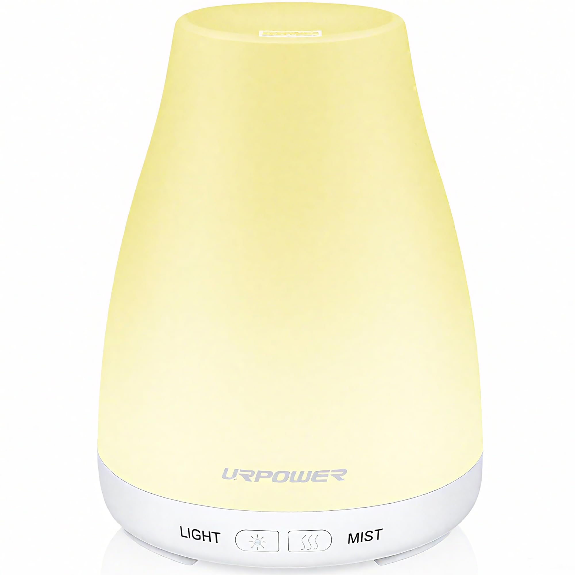 Essential Oil Diffuser, Aromatherapy Diffuser for Essential Oils Portable Cool Mist Humidifier with Adjustable Mist Mode 7 Colors LED Lights and Waterless Auto Shut-Off for Home Office