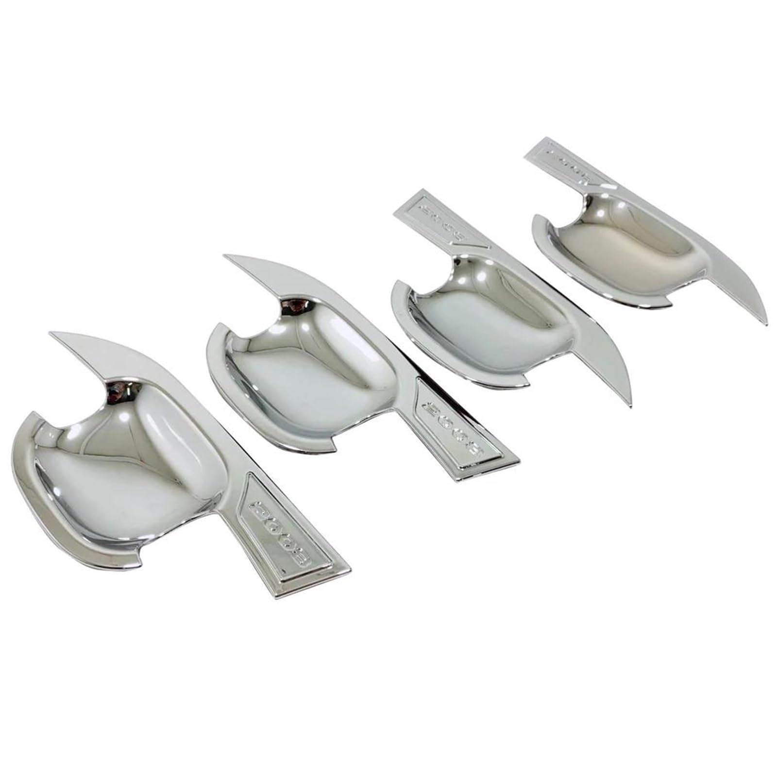 NOHEEU Car Accessories Exterior Door Side Handle Bowl Cup Cover Trim 4 Pack for Peugeot 2008 Ll 2020 2021 2022 2023