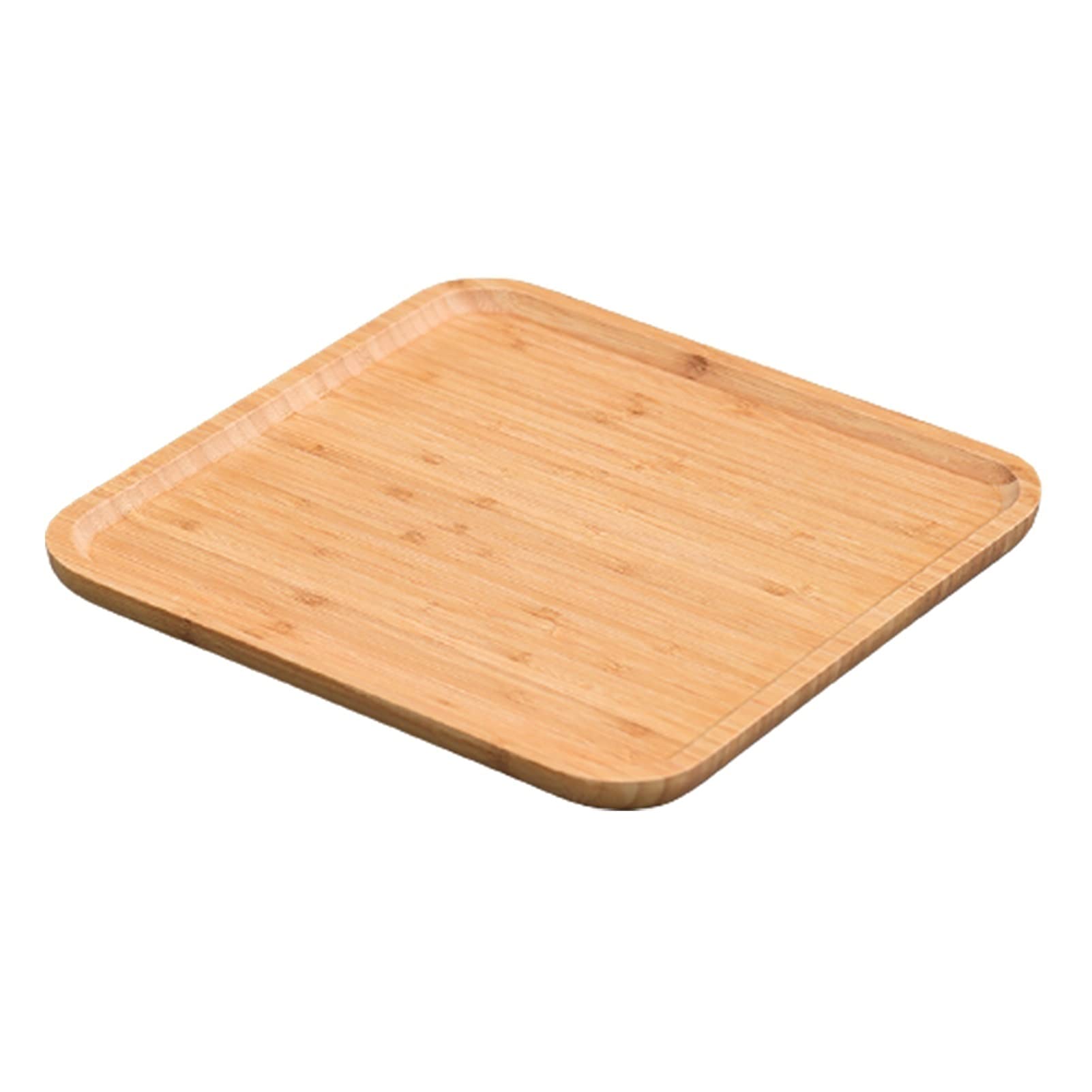 Plateau de serrage en bois carré pour organiser le désordre de bureau