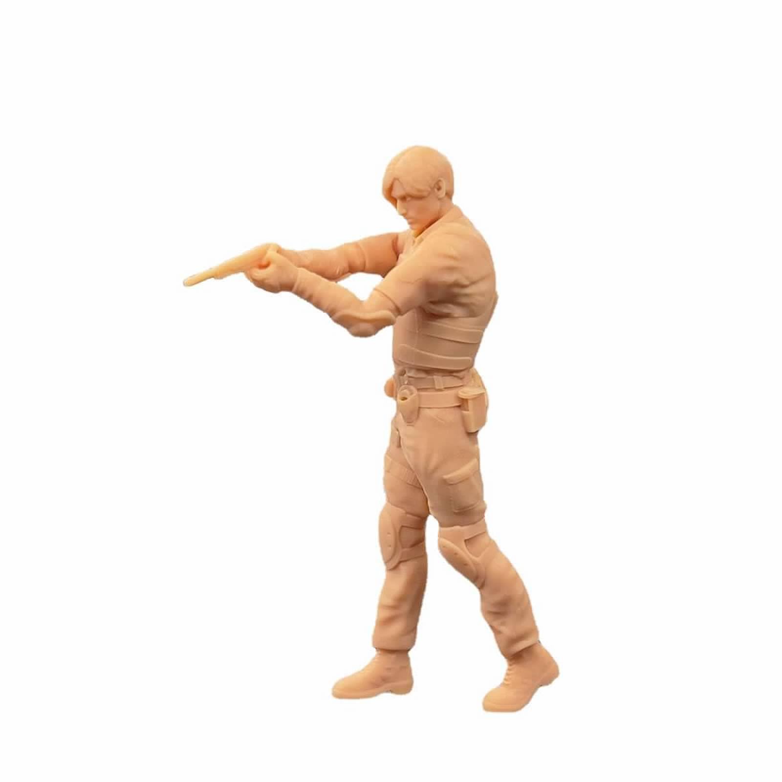 銃一マン　フィギュア Amazon.co.jp: ZEDACAKAI 1/72 フィギュア銃で立っている男女