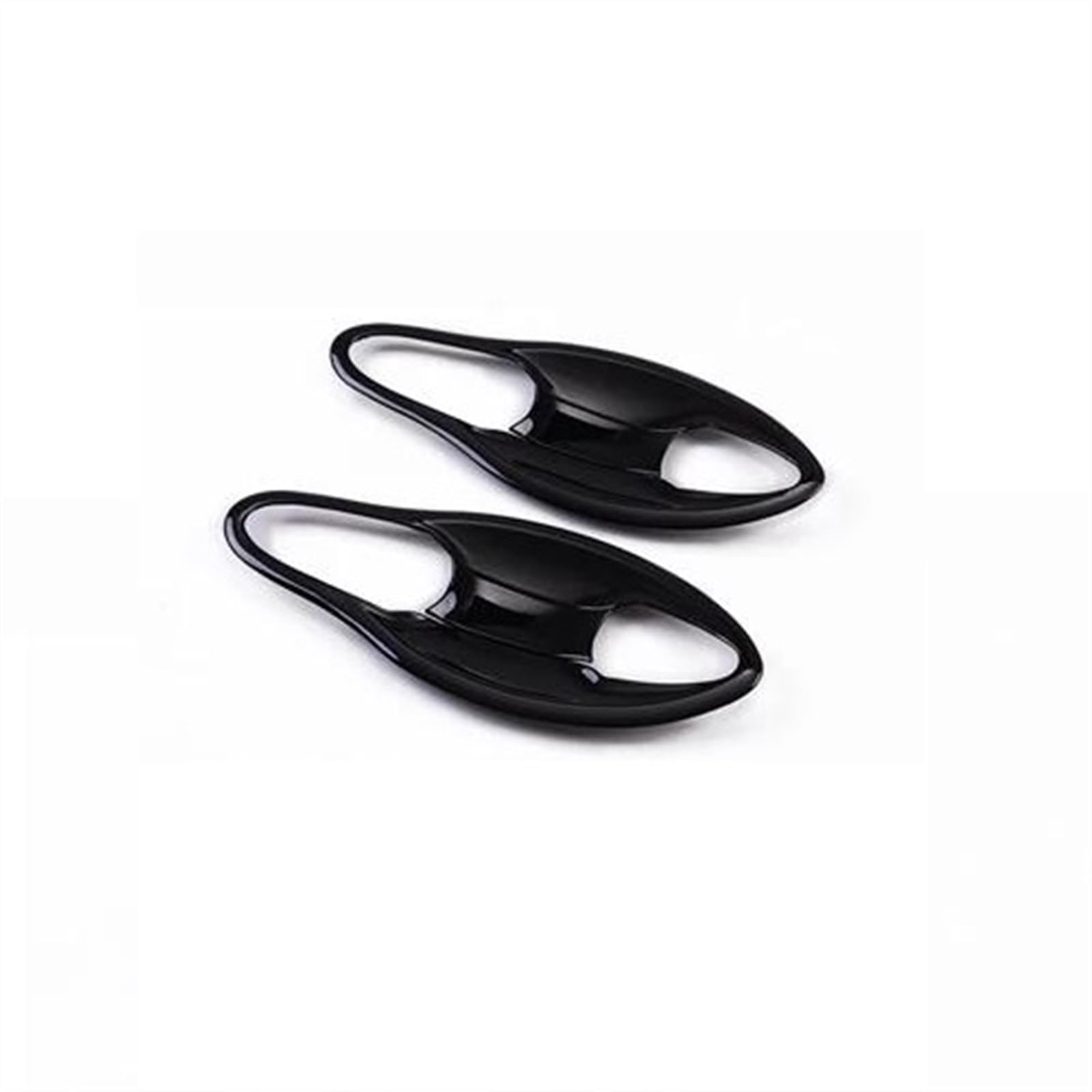 Csspdm Black A Car Styling Front Door Handle Bowl Cover Insert Trim Sticker Abs Chrome For Hr-V Hrv For Vezel 2014-2018 C1021(Black A)