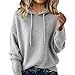 Plus Size Cozy Cashmere Sweaters for Women Crew Neck Soft Loose Ladies Wool Hoodies Fall Winter Warm Casual Knitted Hooded Pull Over Tops Cute Teen Girls Clothes Christmas Sweater 2025 Grey