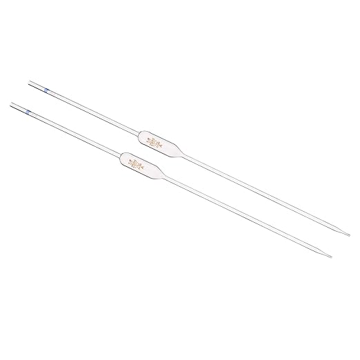 PATIKIL 25mL High Dropper Pipettes, Tolerance 0.03mL 2 Pack 3.3