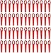 Ersatzmesser Rasentrimmer,100 Stück Rasentrimmerersatz,Kunststoffersatzklingen,Rasentrimmer-Zubehör,Rasentrimmer Messer Kunststoff,Ersatzmesser Set,Kunststoff Ersatzmesser (F)