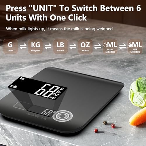 GeeRic デジタルスケール キッチン はかり の商品画像 3