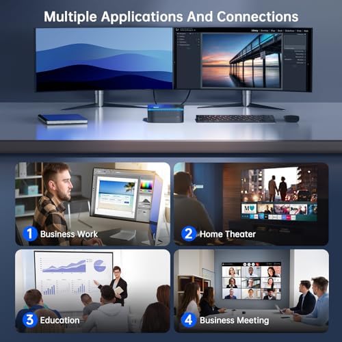 Mini PC NiPoGi AK1 Pro, 16GB RAM, 512GB, Intel C - Imagen 9