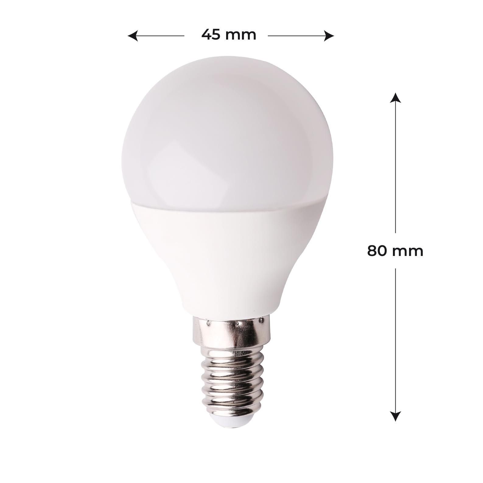 LED ATOMANT 50x Bombilla LED E14 G45 7W Color Luz Fria 630lm