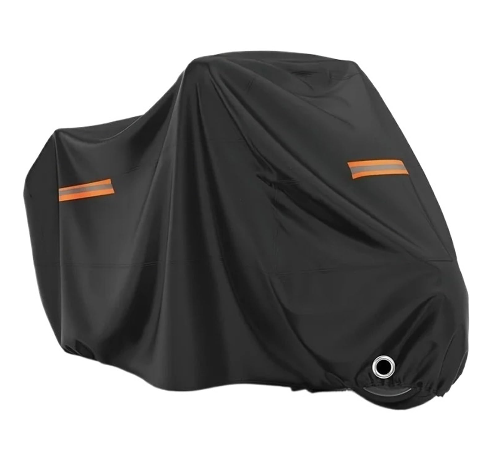 Universal motorcycle cover 210D Motorcycle Cover Reflective Strips Universal Fit Motorcycles Protective Protect Covers Heavy Duty Specifics Tarp