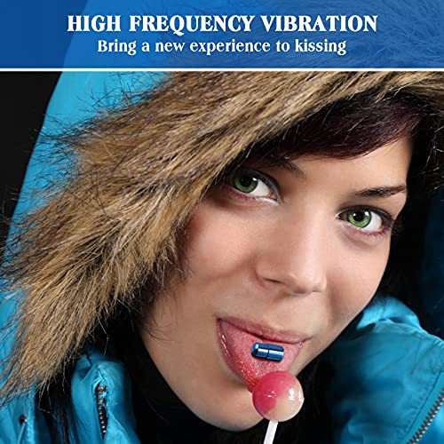 Generic 1Pcs Piercing Língua Vibrando Piercing Língua de Aço Inoxidável Metal Piercings Jóia Do Corp