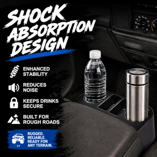 Portavasos para Consola Dodge Ram 1994-1997 ABS Negro miniatura 2