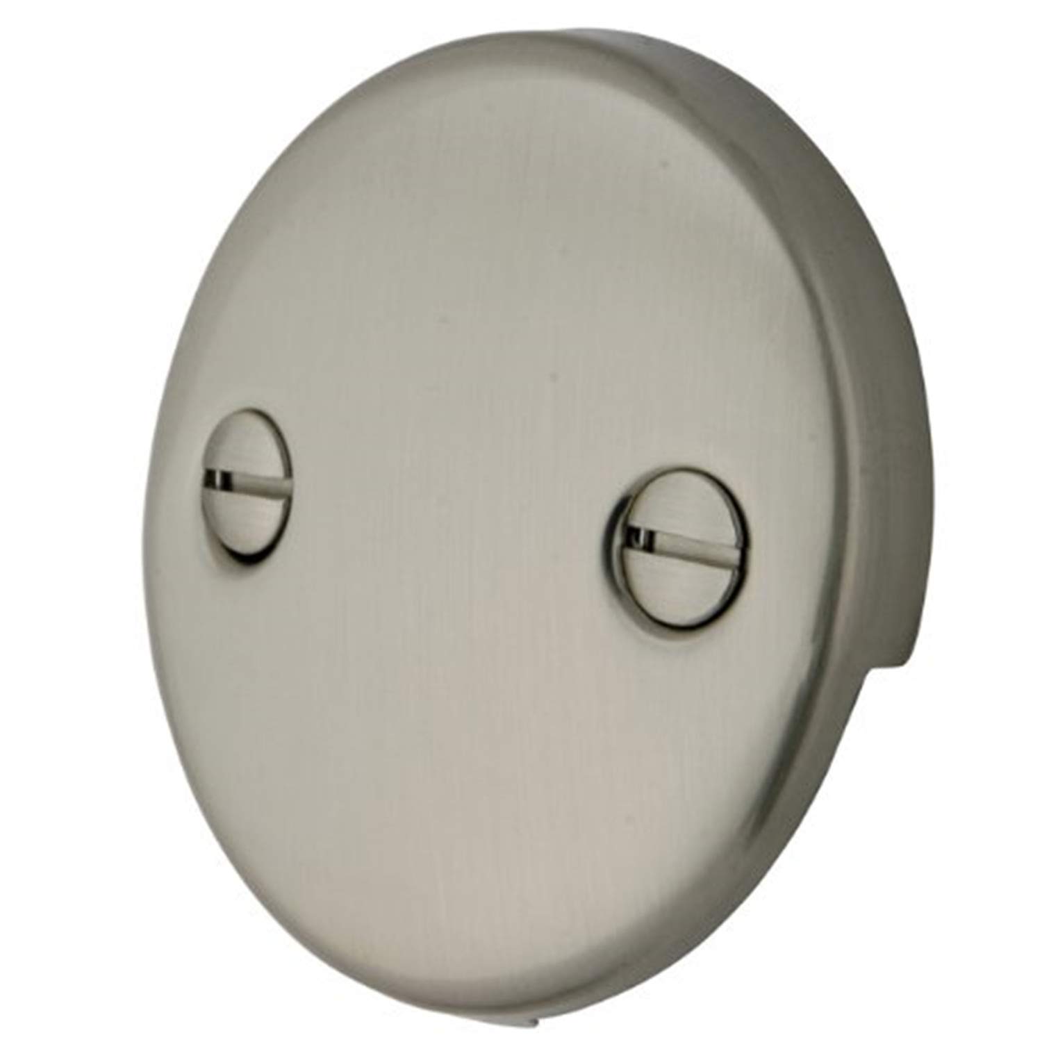 新品Carlton TitanSLUltra SuperLongR 3 1/8 Kingston Brass DTT108 Bath Tub Overflow Plate, Brushed
