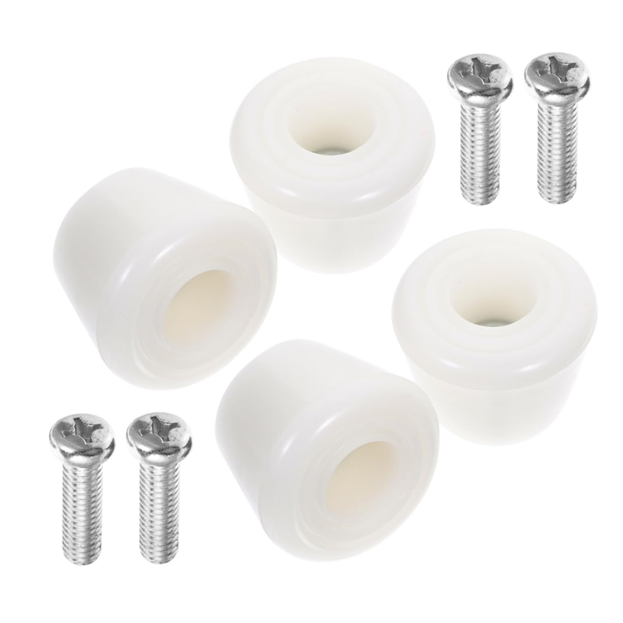 ibasenice 4 Sets Inline Skate Accessories Roller Skate Toe Stoppers Pads Quick Effective Braking for Safe Skating