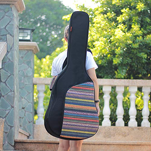 Nvshiyk Housse de Guitare Bague de Guitare Sac à Dos à bandoulière réglable Sac de Guitare Portable avec Bretelles… - Les Beatles, Paul McCartney, John Lennon, RIngo Starr, George Harrison Nvshiyk Housse de Guitare Bague de Guitare Sac à Dos à bandoulière réglable Sac de Guitare Portable avec Bretelles… – Image 3
