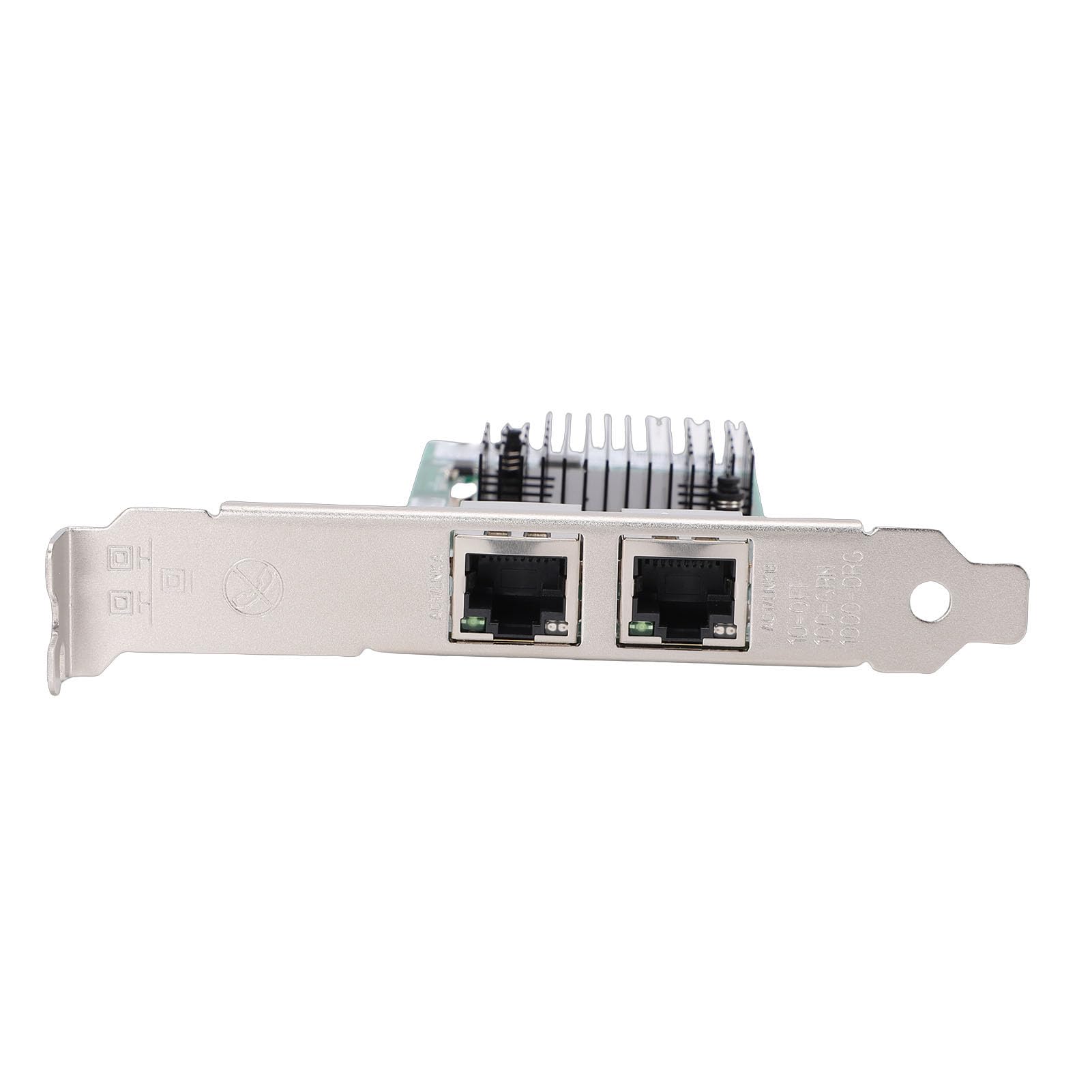 Tosuny Carte Réseau PCIe, Double Port RJ45 10/100/1000Mbps avec Puce 82575