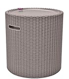 Keter Cool Side Table Cooler 3 in 1 Outdoor Patio Table and Ice Chest Storage,...