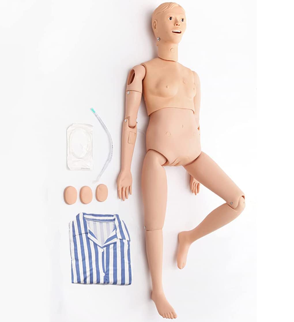 Ersinian Teaching Model,Patient Care Manikin Nursing Skills Training Manikin Female Dummy Patient Nursing Life