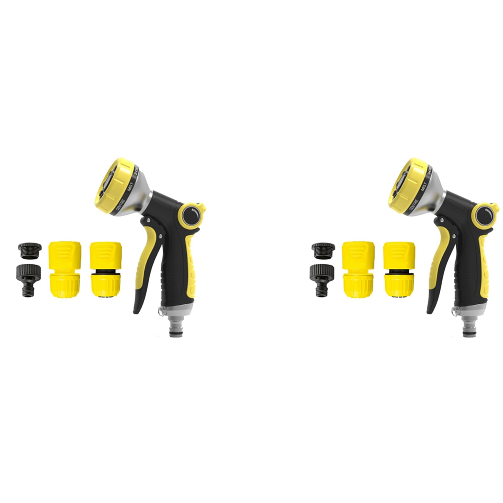 Ctrlzs 2X Garden Water Hose Nozzle For,Pressure Car Wash Hose With Garden Watering Pipe Tube Sprinkle Water Hose