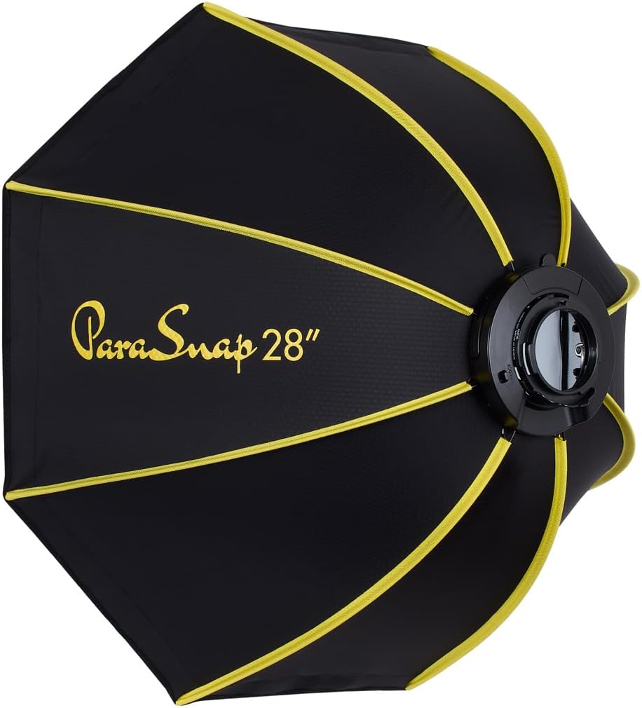 Glow ParaSnap PS-B20K 28" Octagonal Softbox for Flashpoint XPLOR 300 Pro and Godox ML60 Light