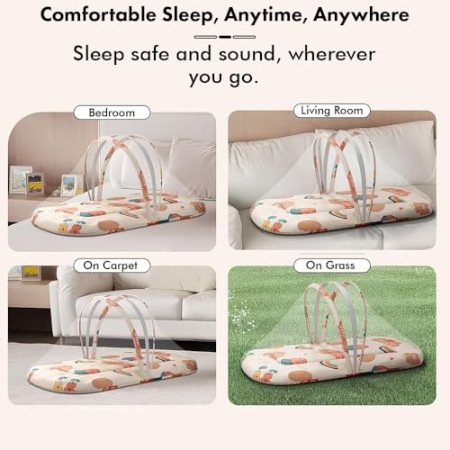 Image of StarAndDaisy Baby Bedding Set for New Born with Sleeping Bag, Mosquito Net & Bedding Set | Baby Sleeping Bag for New Born | Baby Nest.