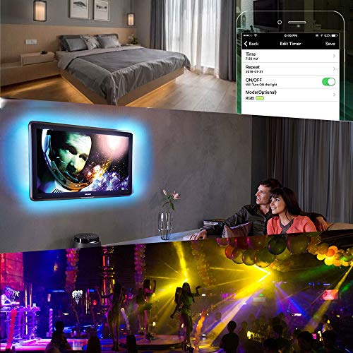 Tira LED RGB WiFi 5 m Control Smart XUNATA miniatura 4
