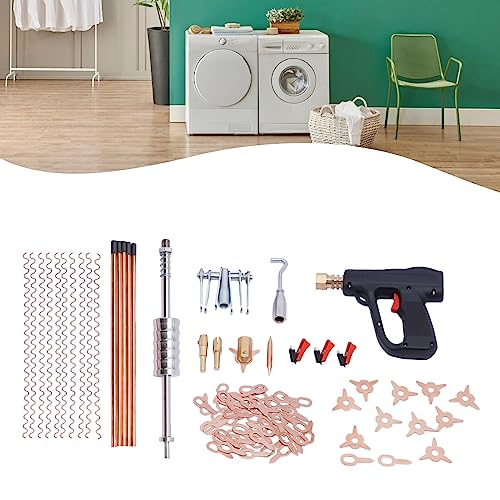 HENHAIY 86PCS Dent Puller Welder Kit, Car Spot Stud Dent Welder Kit, Car Body Spot Repair Device, Connect The Sheet Metal Repair Machine, Mini Welding Machine Tool, for Car Body Panel