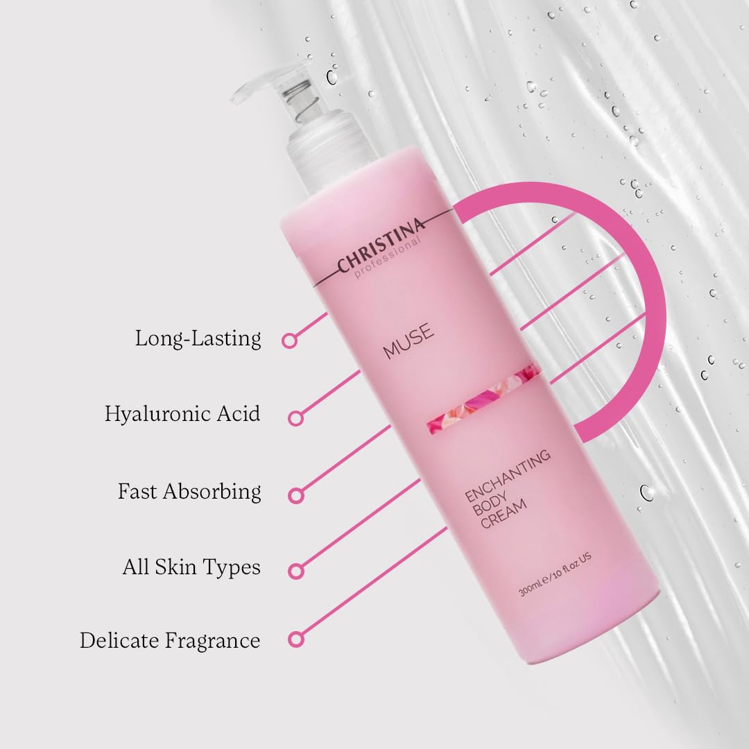 Amazon | christina muse enchanting body cream 250 ml 8 5 fl oz