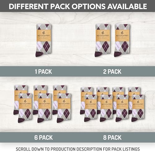 Fun Purple Colorful Novelty Socks for Men for Dress Casual Formal Groomsmen Wedding, 4 Pack2